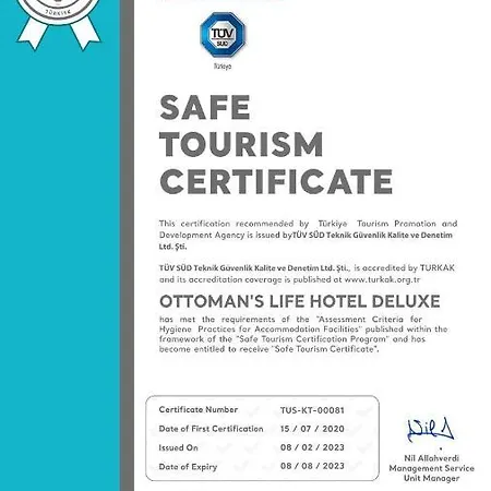 Ottoman's Life Deluxe Hotel Istanbul